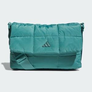 Adidas Turquoise Quilted Crossbody Bag